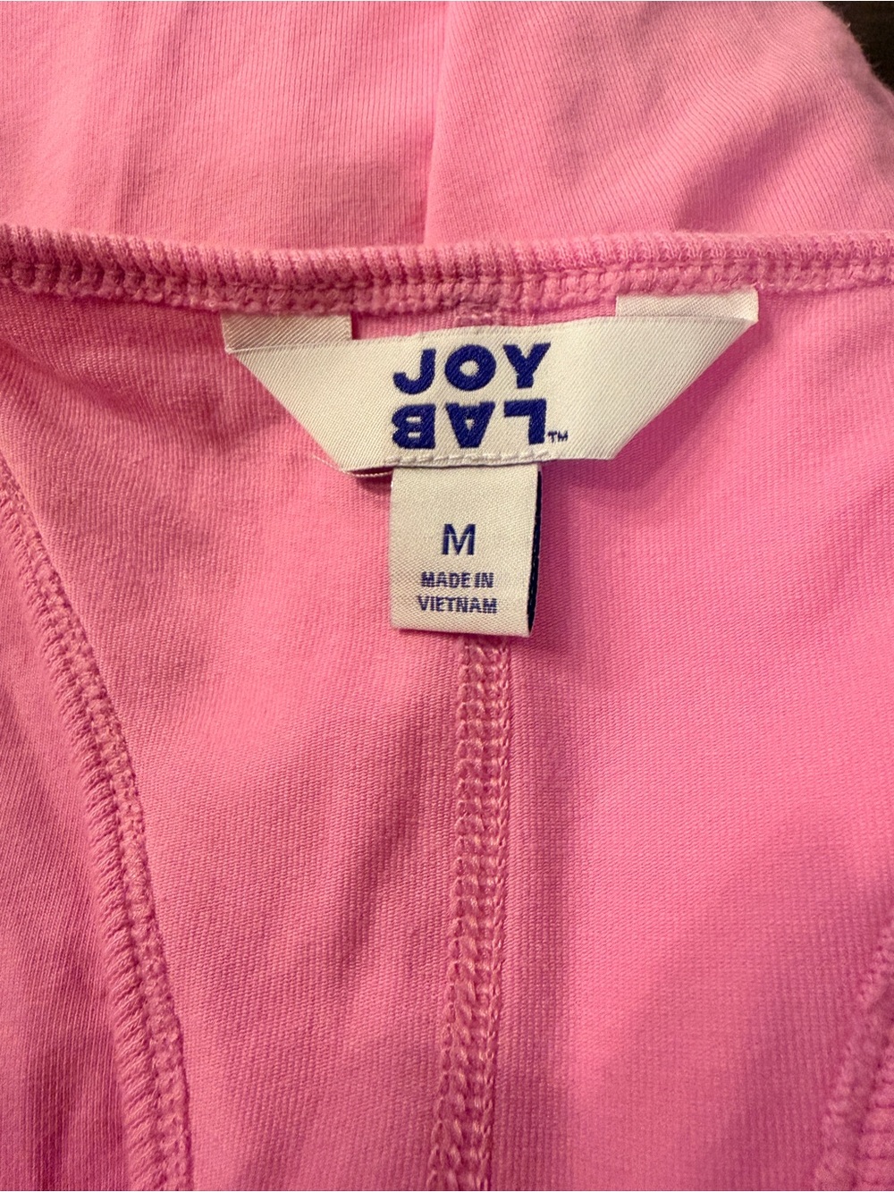 SOLD JoyLab Women's Washed Jersey Active Dress - Neon Pink - Picture 6 of 7